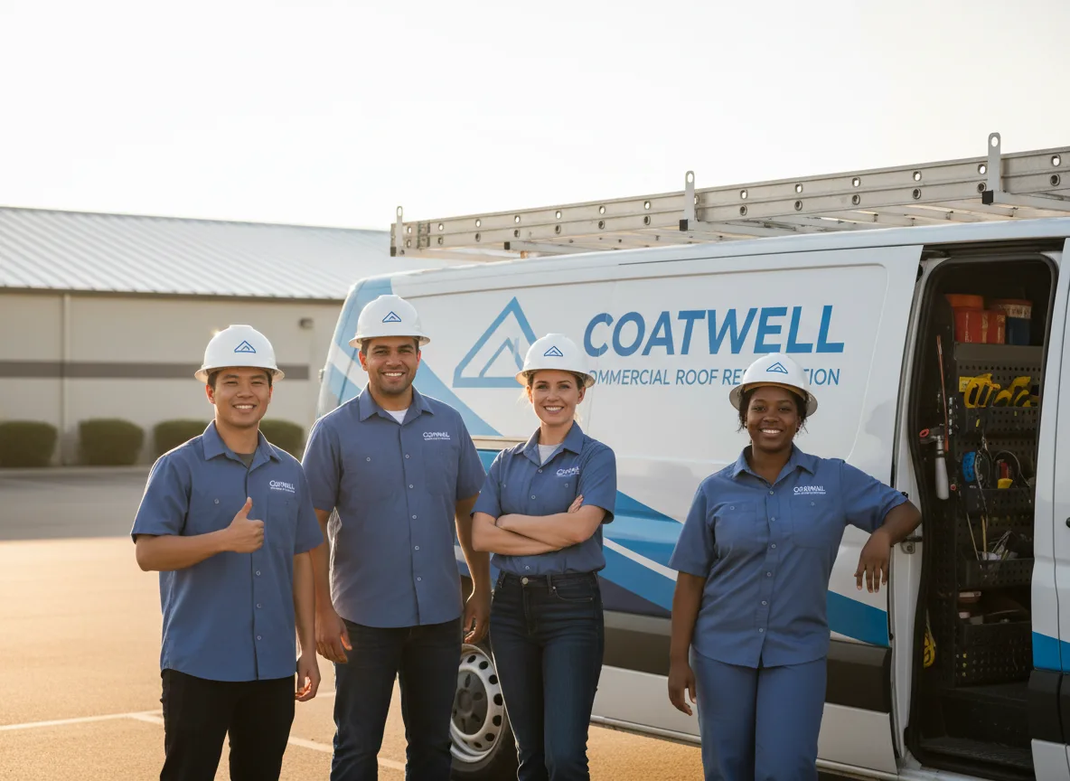 Commercial roof coating company in Lisman, AL